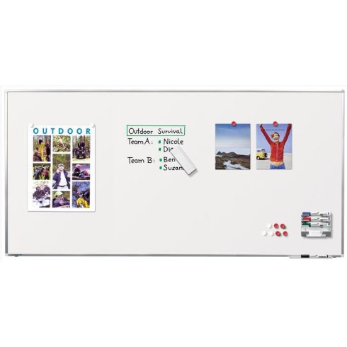 Legamaster Premium Plus mágneses fehér tábla (whiteboard) 120x120 cm