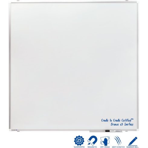 Legamaster Premium Plus mágneses fehértábla (whiteboard) 120x120 cm