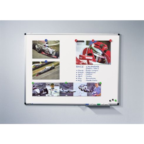 Legamaster PREMIUM mágneses fehér tábla (whiteboard), 120x240 cm