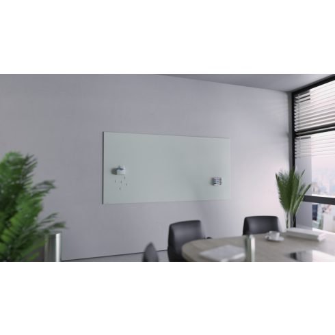 Legamaster Matt felületű, színes, mágneses üvegtábla, zsályazöld,  100x200 cm