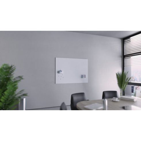 Legamaster Matt felületű, színes, mágneses üvegtábla, "hűvös tó",  90x120 cm