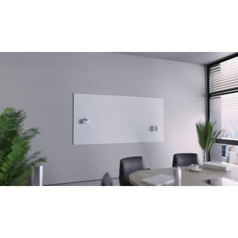 Legamaster Matt felületű, színes, mágneses üvegtábla, "hűvös tó",  100x200 cm