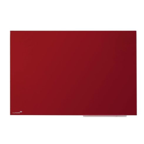 Legamaster Színes, mágneses üvegtábla, 60x80cm, piros