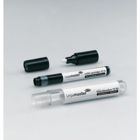 Legamaster Táblafilc TZ11 utántöltő, fekete, 5 db/csomag Kifutó termék! Amíg a készlet tart!