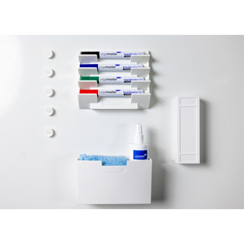 Mágneses táblatörlő (kicsi), fehér