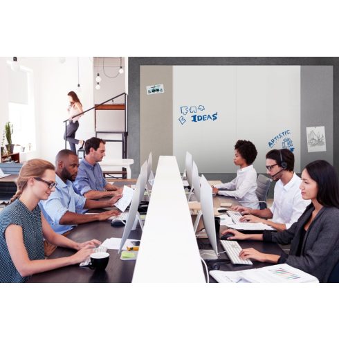 WALL-UP Acoustic tűzhető tábla 200x59,5 cm (álló) (soft beige)