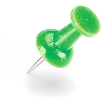 Térképtű, zöld, 50 db