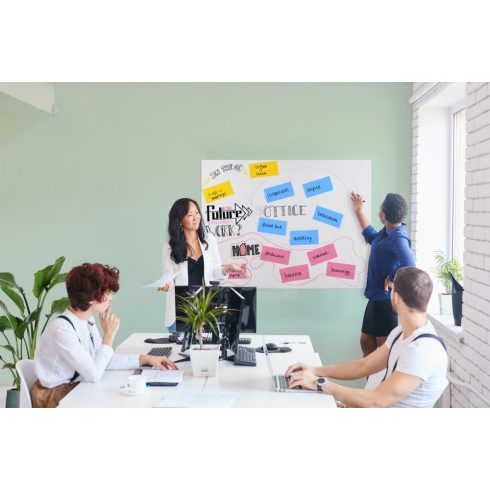 Legamaster Magic-Chart XL flipchart, négyzetrácsos, 90x120 cm