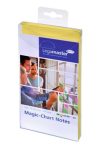 Magic-Chart Notes elekrosztatikus jegyzettömb 10x20cm sárga Magic-Chart Notes elekrosztatikus jegyzettömb 10x20cm sárga