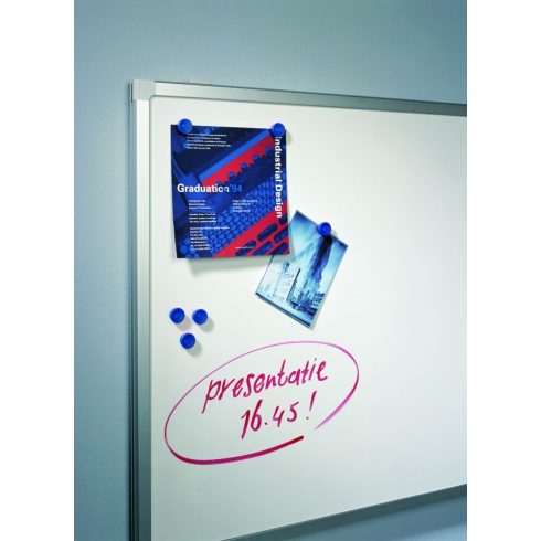 Táblamágnes, 10 mm, piros