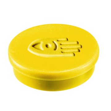 Táblamágnes, 20 mm, sárga