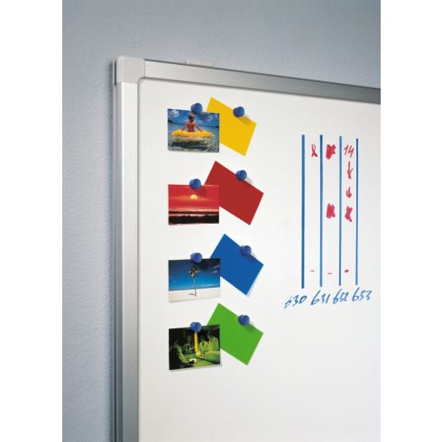 Táblamágnes, 20 mm, fehér