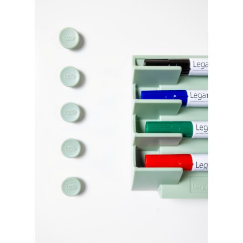 Táblamágnes, 20 mm, lágy zöld