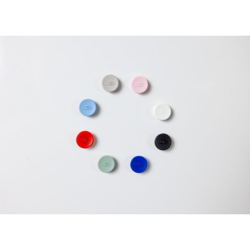 Táblamágnes, 20 mm, lágy zöld