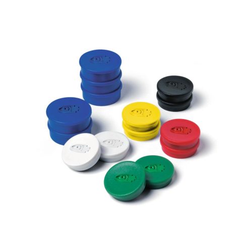 Táblamágnes, 30 mm, sárga