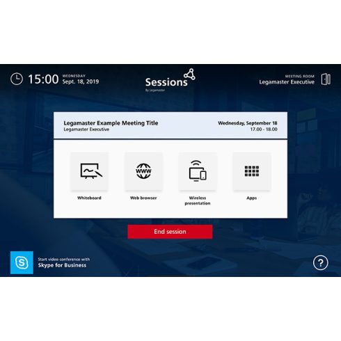 Legamaster Sessions szoftver licensz - Full öröklicensz (3 éves szoftvertámogatással)