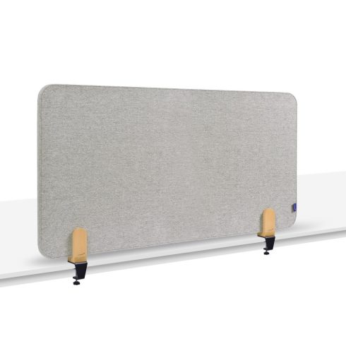 ELEMENTS acoustic íróasztali elválasztó 60x160cm halvány szürke