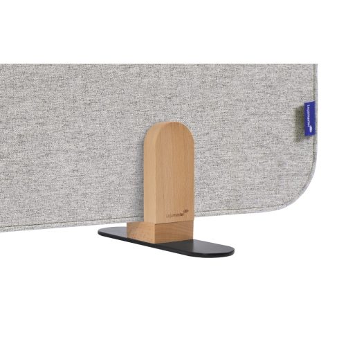 ELEMENTS acoustic íróasztali elválasztó 60x160cm halvány szürke