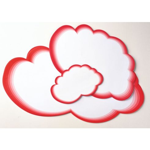 Felhő moderációs kártya közepes Kifutó termék! Amíg a készlet tart!