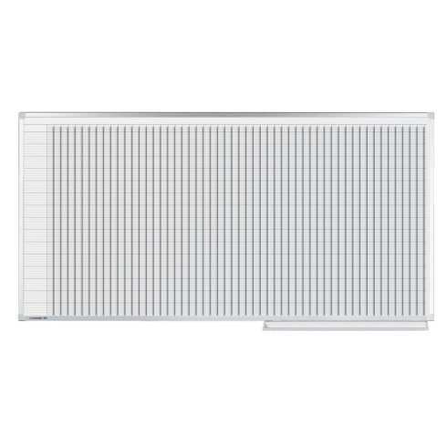 Legamaster Professional éves tervezőtábla (7 napos munkahét), 100x200 cm
