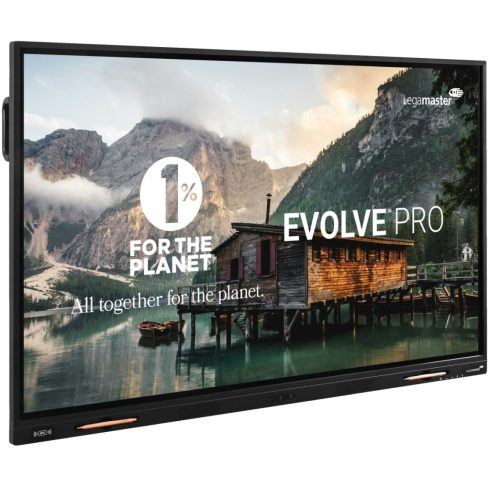 Legamaster Evolve PRO interaktív érintőkijelző 86" (EVP-8600) Gynzy oktatási szoftverrel