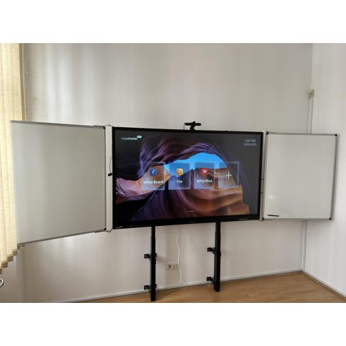 Legamaster Versatile fehértábla oldalszárny készlet az Evolve 75" kijelzőhöz (lakozott acél táblafelület)