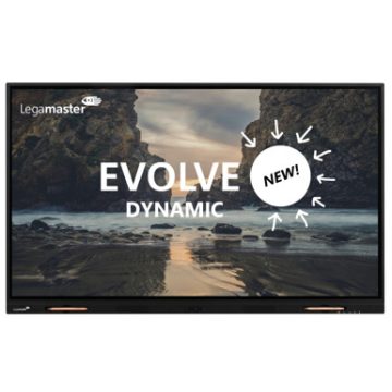   Legamaster Evolve Dynamic interaktív érintőkijelző 75" (EVD-7500) Gynzy oktatási szoftverrel